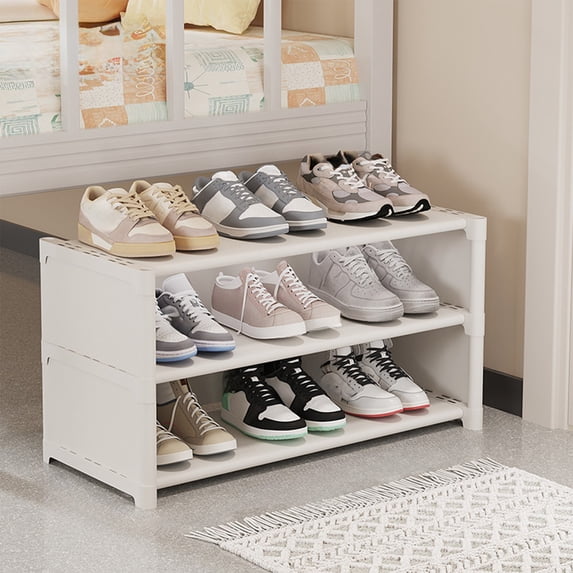 Yyuenw Shoe Rack, Shoe Rack Simples Multi Layer Dusts Proof Shoe Cabinet Under The Table Saving Space At The Door