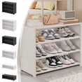 thumbnail image 1 of Yyuenw Shoe Rack, Shoe Rack Simples Multi Layer Dusts Proof Shoe Cabinet Under The Table Saving Space At The Door, 1 of 6