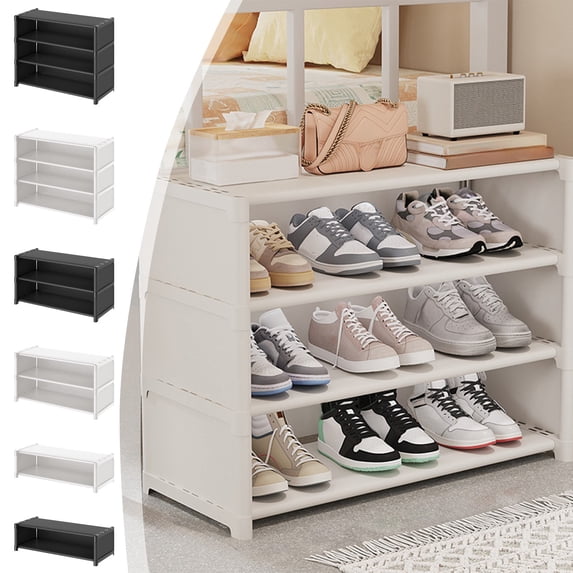 Yyuenw Shoe Rack, Shoe Rack Simples Multi Layer Dusts Proof Shoe Cabinet Under The Table Saving Space At The Door