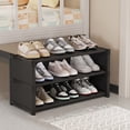 thumbnail image 1 of Yyuenw Shoe Rack, Shoe Rack Simples Multi Layer Dusts Proof Shoe Cabinet Under The Table Saving Space At The Door, 1 of 6
