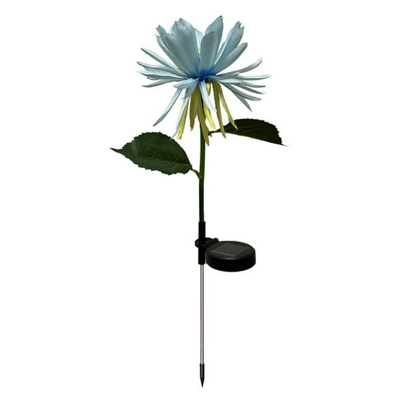 Clearance Under $5!Yyuenw Solar Flower Outdoor Garden Lights Waterproof & Decorative Stake Flowers for Yard & Patio, Solar Powered Light Flowers for Christmas Decor