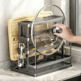 thumbnail image 1 of Yyuenw Stainless Steel Knife Holder and Storage Rack Multi-Functional Kitchen Utensil Organizer Features Hooks and Drain Tray Perfect for Kitchen Countertop, 1 of 6