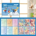 thumbnail image 1 of Yyuenw Sticker Paint Book,Entertaining Stickers Activity with Animals Design,Party Birthday Gifts,Geometry Puzzle Toys DIY Stickers for Kids 4-8,Early Education Focus On Manual Training Enlightenment, 1 of 6
