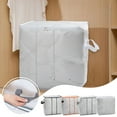 thumbnail image 1 of Yyuenw Storage Bags, Clothing Storage Bags With Handle And Zipper, Travel Moving Bags For Small Clothes Pillows Quilts, Home Decor, 1 of 7