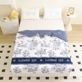 thumbnail image 1 of Yyuenw Summer Quilt, 59x39-Inch Washed Cotton Quilt, Elegant Print & Skin-Friendly, Suitable for Dorm, Home and Home Decor, 1 of 6