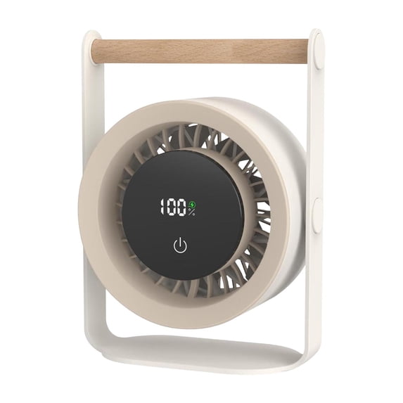 Up to 65 off!Yyuenw USB Desk Turbo Fan, 100 Speeds and 90 Degree Pivoting Head, Battery Operated Quiet Digital Display Portable Personal Fan for Desk, Office, Bedroom, Kitchen, Home