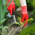 thumbnail image 1 of Yyuenw Weed Removal Tool, 2025 New Garden Weeding Tools Manganese Steel Hand Weeder Tool with Handle, 5 Teethes Dual Purpose Manual Weeders Tool Weed Pulling Tool for Garden, 1 of 5