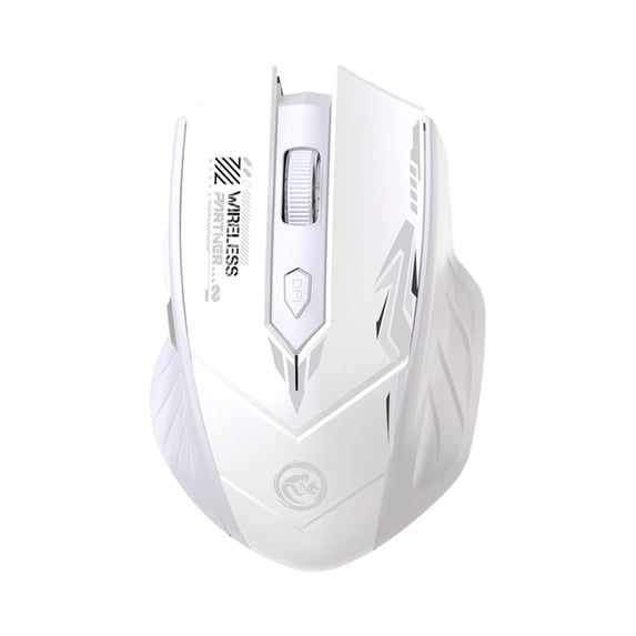 Yyuenw Wireless Gaming Mouse – 6-Button Dual-Mode Bluetooth, Mech-Inspired Design for PC Gamers