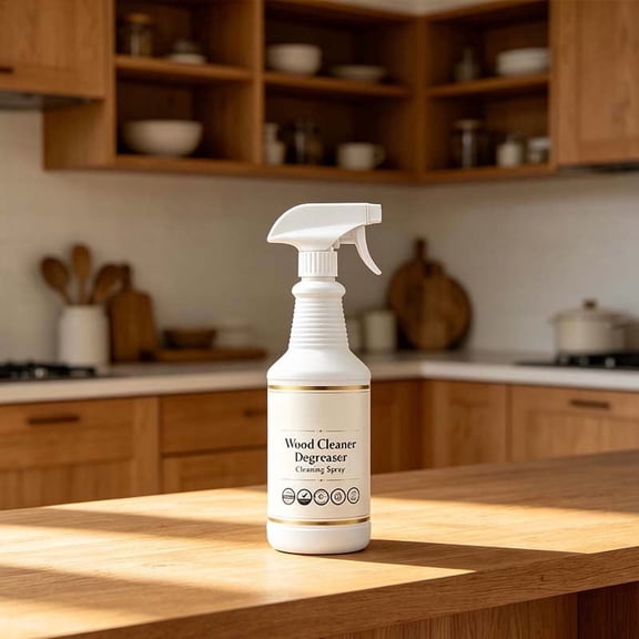 Yyuenw Wood Cleaner Cabinet Cleaner 500ML Kitchen Cabinet Cleaner Shine Clean And Spray For Wood Cabinets Furniture Tables Baseboards And More