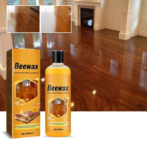 Yyuenw Wood Floor Cleaner And Polish For Daily Care Shine Enhancing Protective For Sealed Floors 100ml