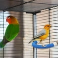 thumbnail image 1 of Yzans Bird Perch 5.11x6.49in,Multi-color Rope,Fixed Screw Design,Birdcage Toy for Lovebirds, 1 of 6