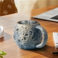 thumbnail image 1 of Yzans Planetary Mug 11oz,Coffee Cup Stainless Steel Liner,Astronomy Gift Collectible Box,Constellation Packaging, 1 of 4
