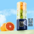 thumbnail image 1 of Yzans Portable Blender Juicer,8.11x3.19x3.19in USB Rechargeable,12 Blade Cordless Smoothie Cup for Travel Office, 1 of 6