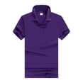 thumbnail image 1 of Yzengfg Men's Lapel Overalls T Shirt Short Sleeved Building Materials Workwear Is Dry, 1 of 4