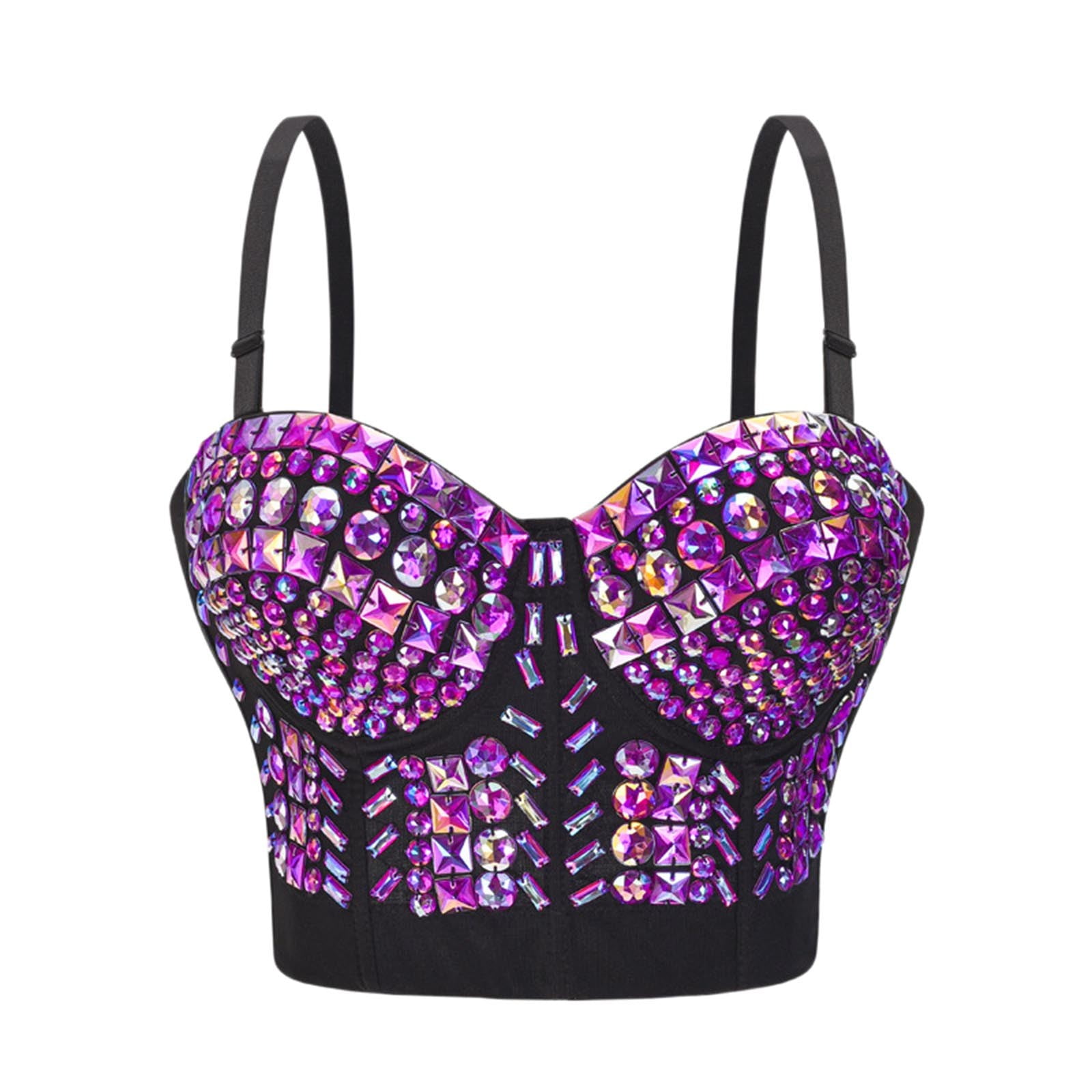 Yzengfg Punk Handmade Beading SexyWomen Wear Bra Manufacturers Night