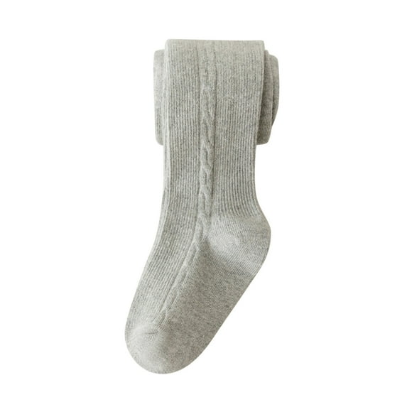 Yzengfg Toddler Kids Baby Girls Cotton Warm Full Leggings Knitted Tights Pantihose Stretchy Basic Full Length Pants Pantyhose For Spring Autumn Stocking Size 4-6 Years