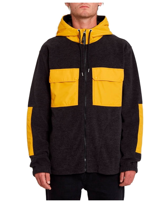Yzzolater Lined Zip Full Zip Fleece [Black]