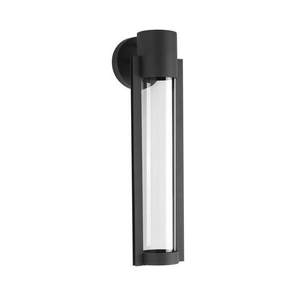 Z-1030 Collection 5" One-Light LED Black Medium Modern Wall Lantern