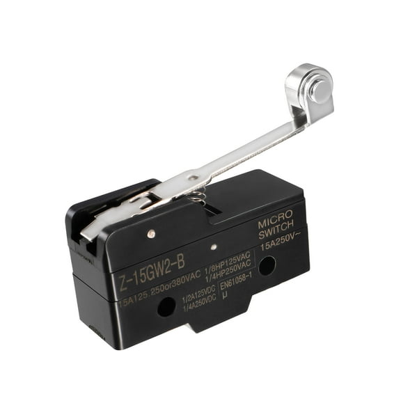 Z-15GW2-B 1NO + 1NC Long Hinge Roller Lever Micro Switch