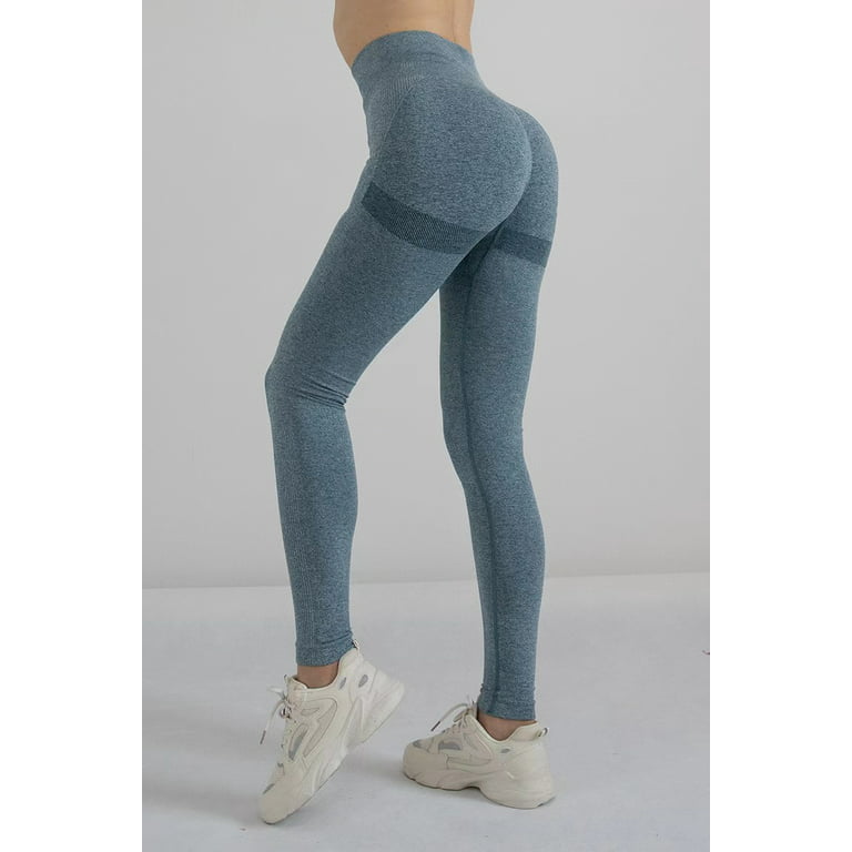 Z Avenue Women High Waisted Seamless Leggings Workout Butt Lift