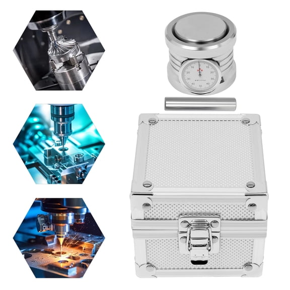 Z Axis Zero Pre-setter Tool Setter, Magnetic Z Axis Dial Setter for CNC Milling Machining Lathe Centers, 50mm Height, 0.01mm Accuracy