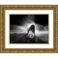thumbnail image 1 of Z, Bingo 14x12 Gold Ornate Wood Framed with Double Matting Museum Art Print Titled - The winter, 1 of 4
