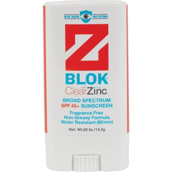 Z Blok Mineral Sunscreen Stick SPF 45 - 0.5 oz