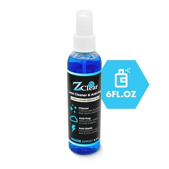 Biggie Lens Cleaner / Anti Fog Spray - 6 oz