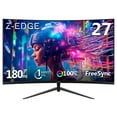 thumbnail image 1 of Z-EDGE 27 Inch 180Hz Curved Gaming Monitor, FHD 1080P VA Display, 1ms MPRT, AMD FreeSync, HDR Support, VESA Mount Compatible, 1 of 11