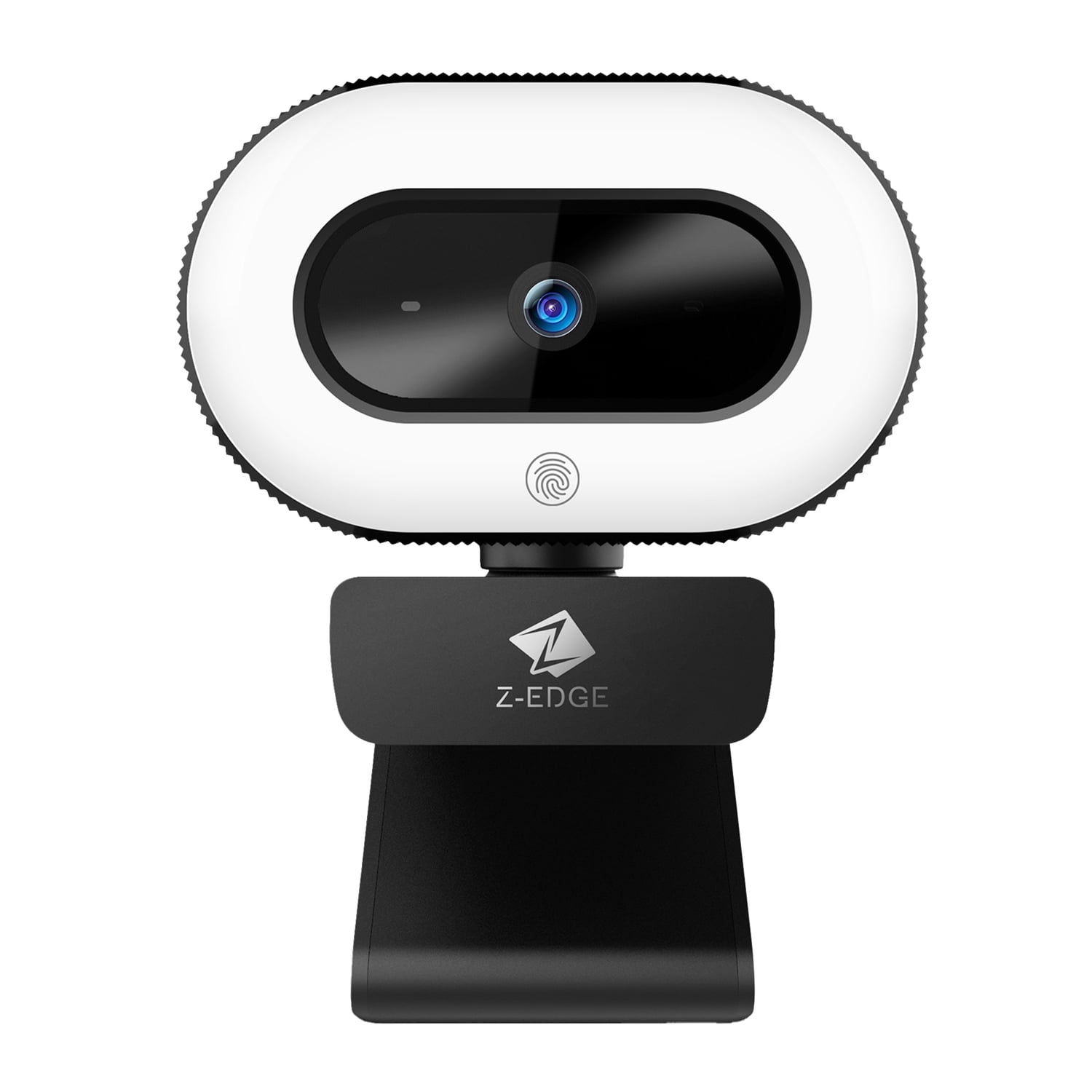 Z-EDGE Full HD 1080p 2.0-MP Auto-Focus Webcam and Ring Light with Full Directional Microphone, ZW560D, ZW560D