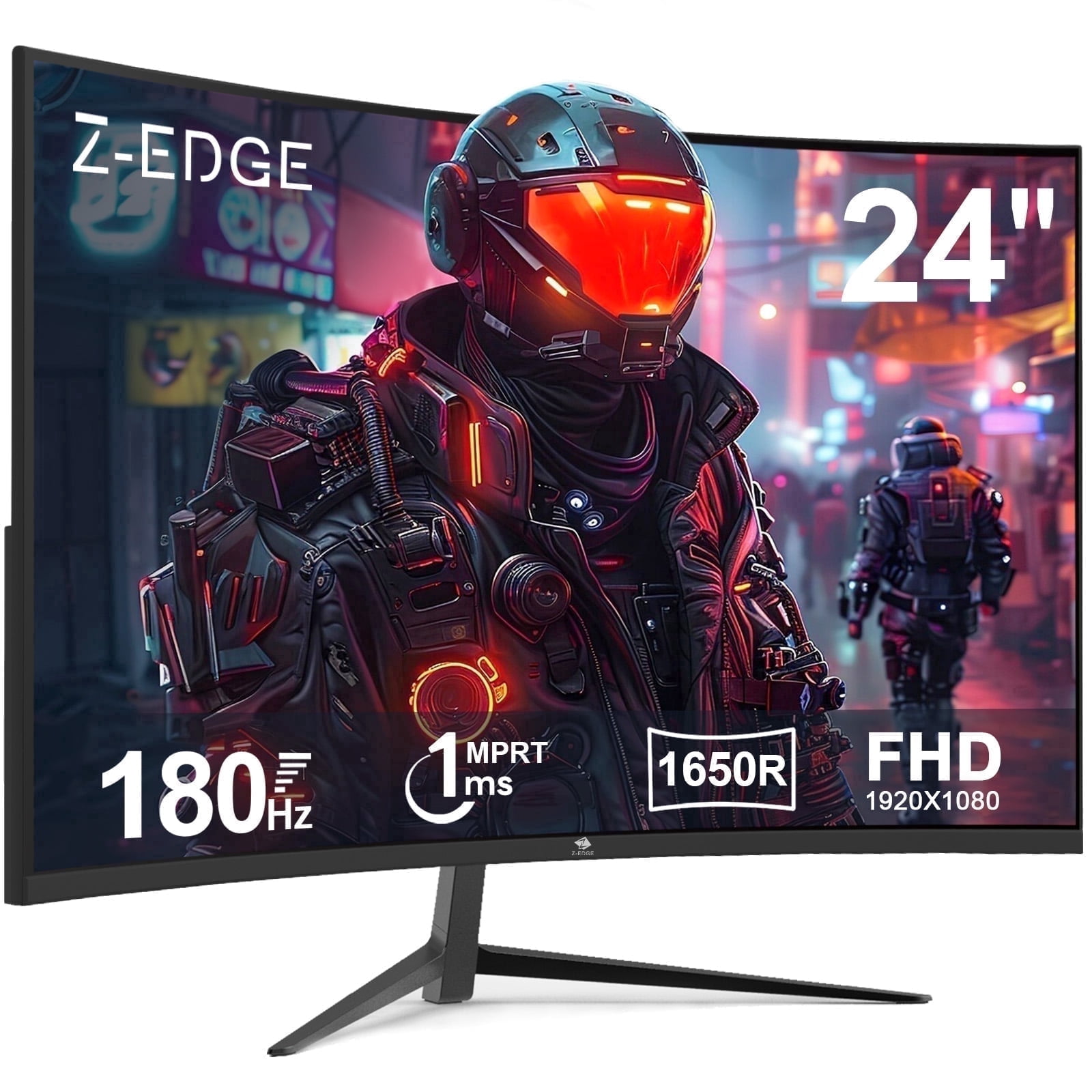 Z-EDGE 24インチ180Hz 曲面ゲーミングモニター UG24 Z-EDGE UG24 24