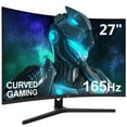 Best 27 Inch Curved Gaming Monitor Under 300 Z-EDGE UG27F 27-Inch Curved Gaming Monitor 165Hz 1ms Full HD 1920x1080