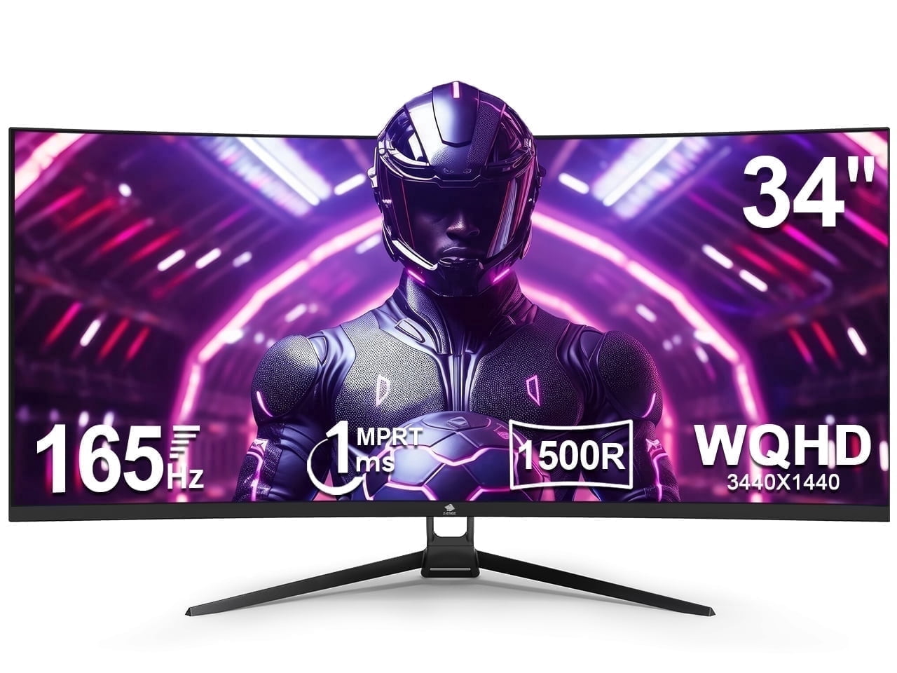 Z-EDGE UG34 34インチ WQHD モニター Z-EDGE UG34 34-inch Gaming Monitor 165Hz 1ms 3440x1440 21:9