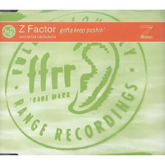 Gotta Keep Pushin' Z Factor (CD)