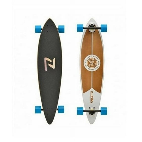Z-FLEX Pintail Longboard Complete White
