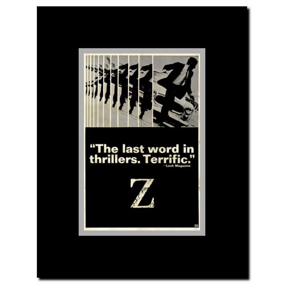 Z Framed Movie Poster