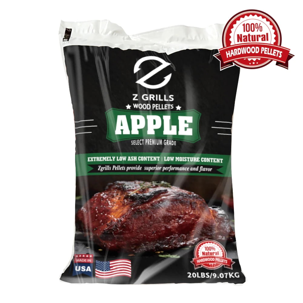 Z GRILLS 100 Natural Wood Pellets for Smoker Grill, Cooking Pellets