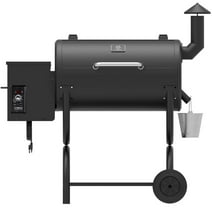 Z GRILLS 2024 NEW Upgrade Wood Pellet Grill & Smoker 8 in 1 BBQ Smoker with PID Controler, 560 Sq in Cooking Area for Outdoor Cooking & Heavy-Duty BBQ