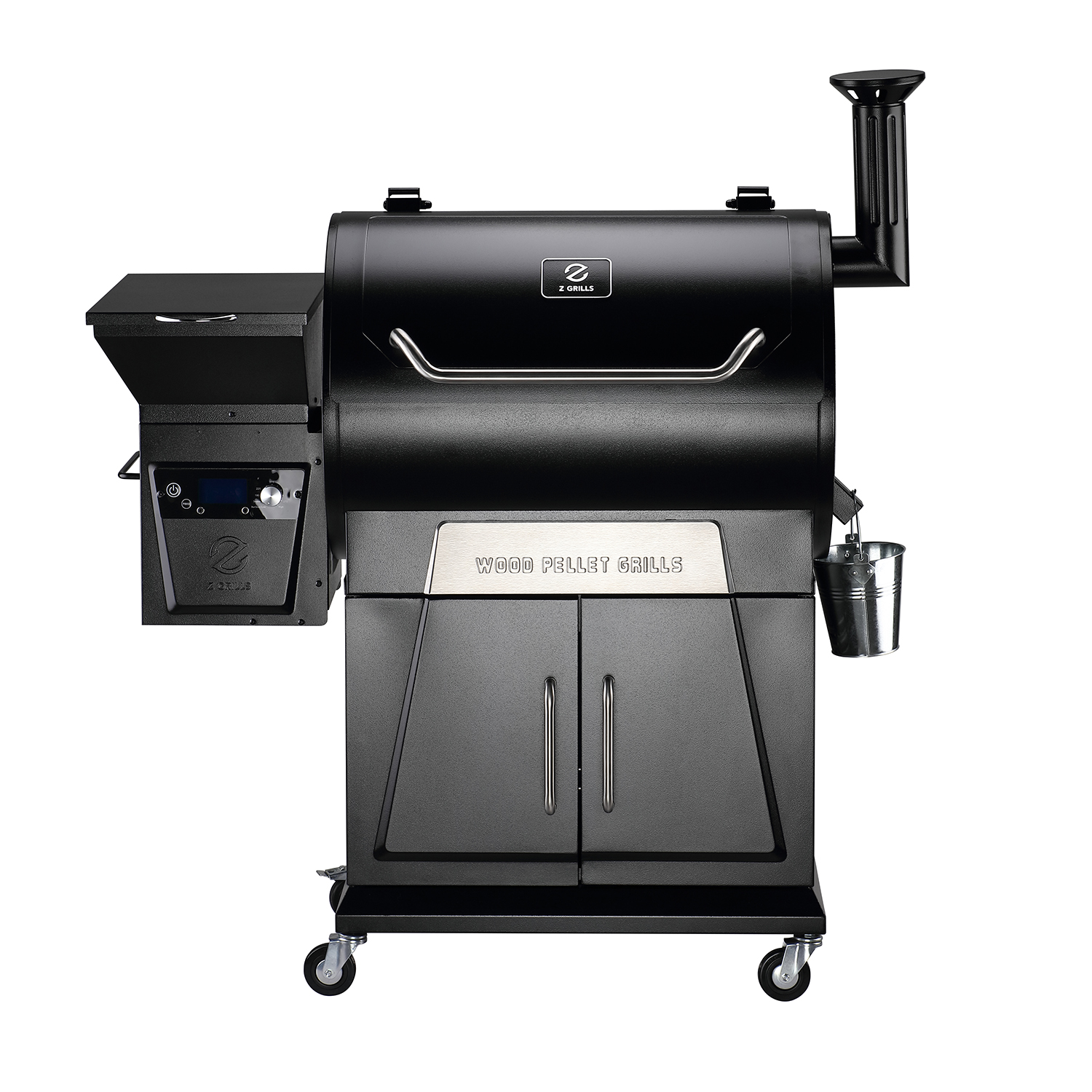 Z GRILLS 700D3 Wood Pellet Grill & Smoker with PID 2.1 Control, 697 SQ. in Cooking Area, Dual-walled Insulation, Huge Storage Cabinet, Hopper Clean-out and Grill Cover - image 1 of 12