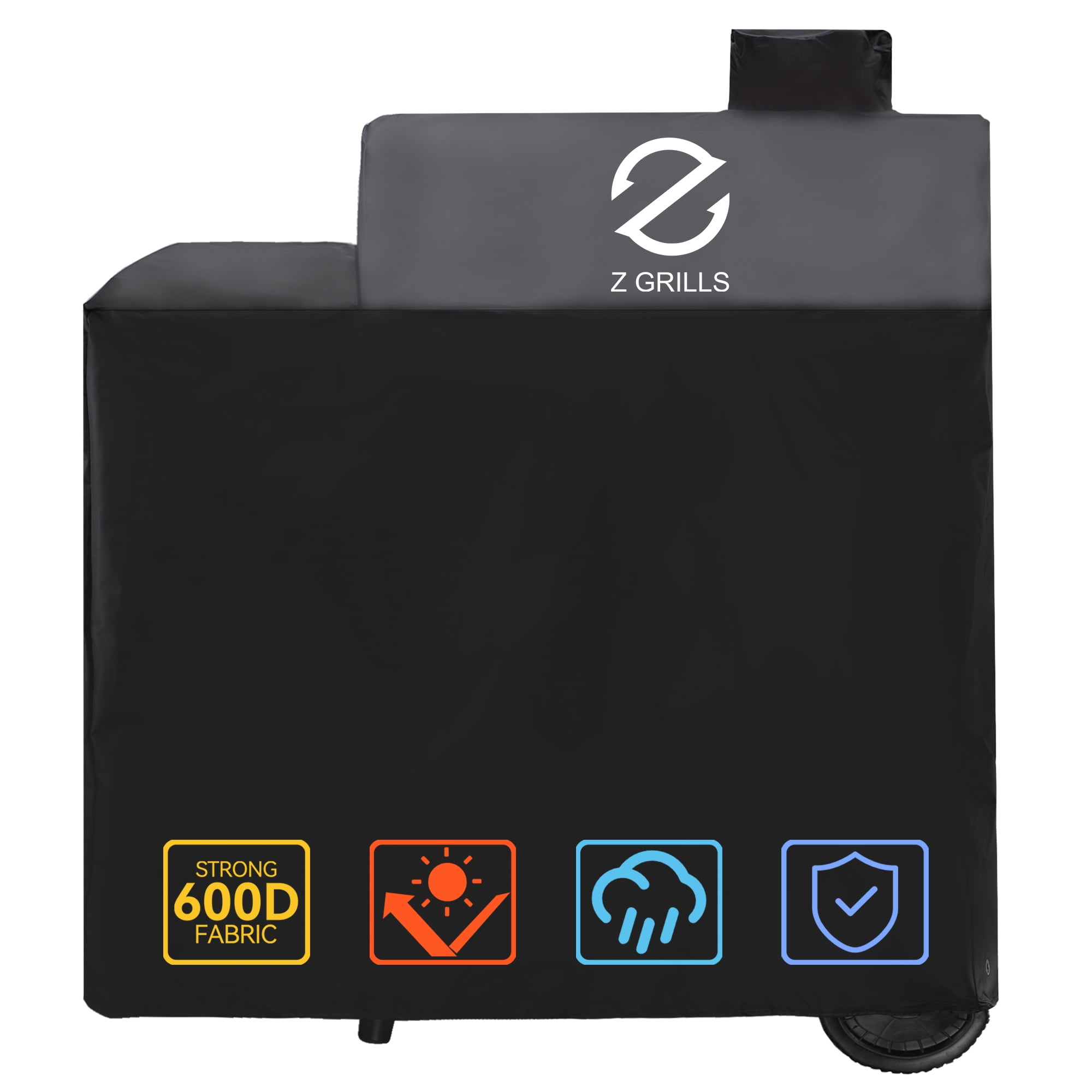 Z GRILLS Pellet Grill Cover 40 Inch Upgraded 600D Polyester Fabric ...