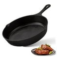thumbnail image 1 of Z GRILLS Pre-Seasoned Cast Iron Skillet , Frying Pan - Safe Grill Cookware for indoor & Outdoor Use - Cast Iron Pan 10 Inch, 1 of 11