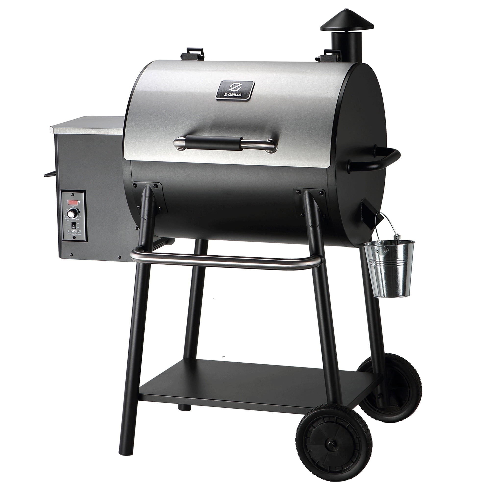 Z GRILLS Wood Pellet Grill & Smoker with 585 sq. in., 8-in-1 Z GRILLS Wood Pellet Grill & Smoker with 585 sq. in., 8-in-1