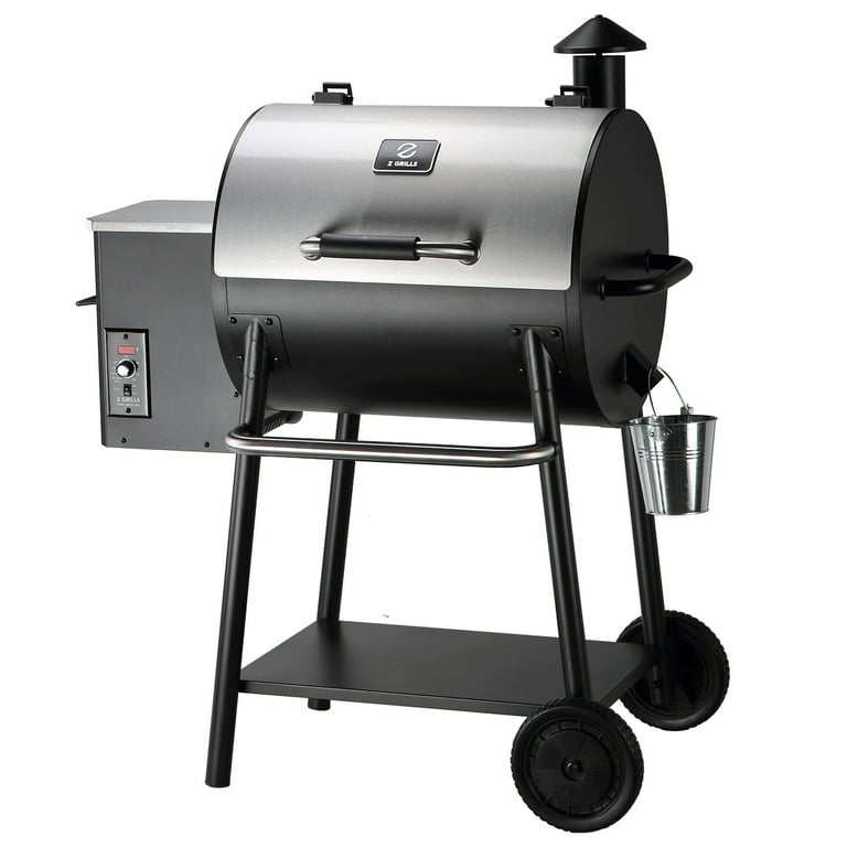 Z GRILLS Wood Pellet Grill & Smoker with 585 sq. in., 8-in-1