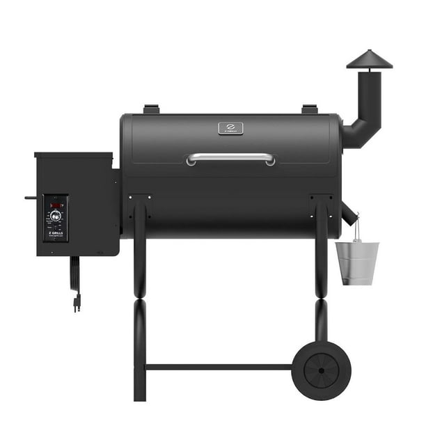 Z GRILLS ZPG550B 590 sq. in. Wood Pellet Grill and Smoker 7in1 BBQ
