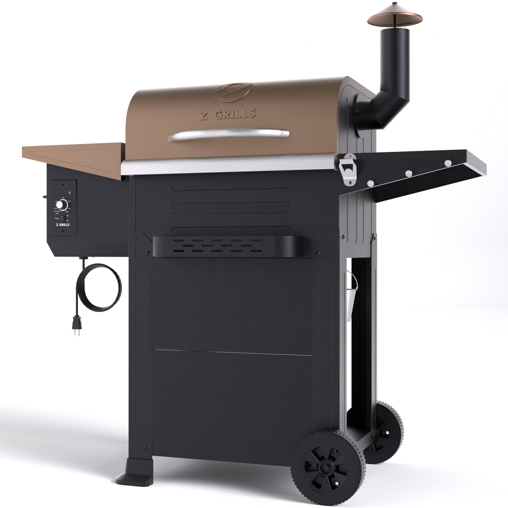 Z GRILLS ZPG6002B 573 sq. in. Wood Pellet Grill and Smoker, Copper