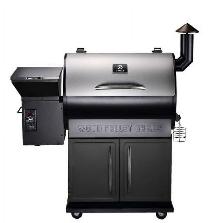 Z Grills Zpg-7002b3e 694 Sq. in. Wood Pellet Grill and Smoker 8-in-1 BBQ Stainless Steel