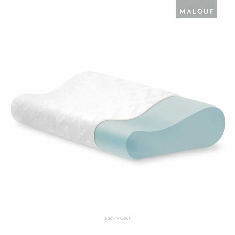 Z Gel Dough Memory Foam Contour Pillow Walmart