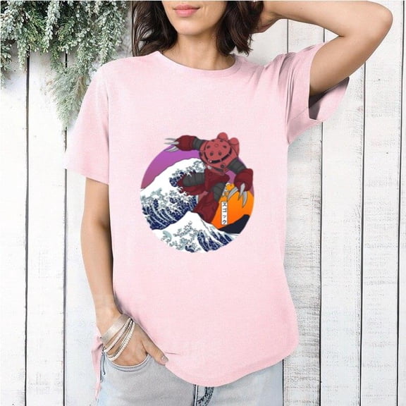 Z Gok Out Of Kanagawa Gundam Great Wave Parody Anime T-Shirt, for men & women, up to size 5XL