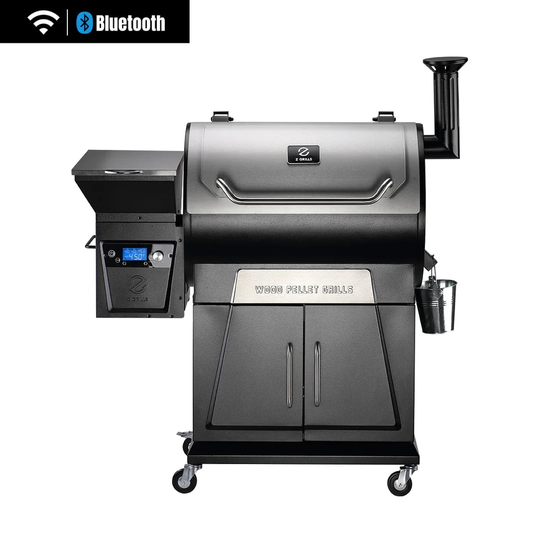 Z Grills 700D4E WIFI Wood Pellet Grills & Smoker with PID Controller