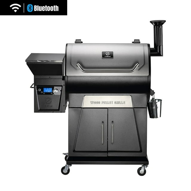 Z Grills 700D4E WIFI Wood Pellet Grills & Smoker with PID Controller